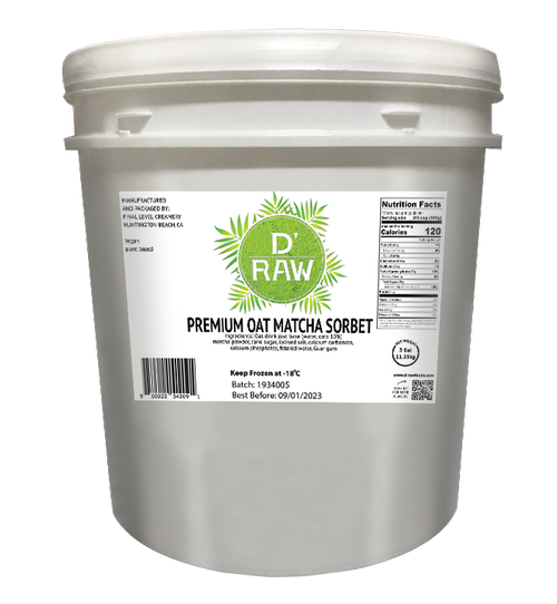 Premium Oat Matcha 3 Gal. Scoopable