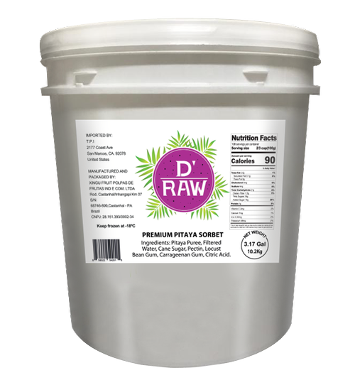 D'raw Premium Organic Dragon Fruit