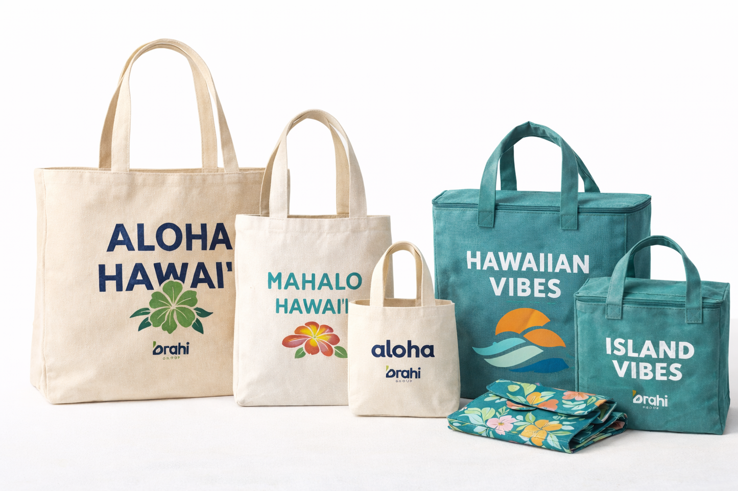 Eco Reusable Bags Collection – Sustainable Packaging by Brahi Group