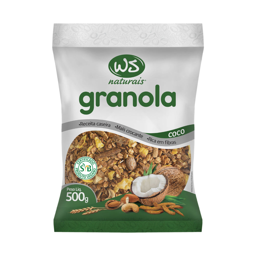 WS Handmade Natural Granola Coconut