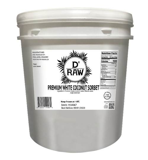 Premium White Coconut 3 Gal. Scoopable